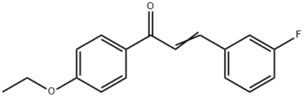 (2E)-1-(4-ethoxyphenyl)-3-(3-fluorophenyl)prop-2-en-1-one|(2E)-1-(4-ethoxyphenyl)-3-(3-fluorophenyl)prop-2-en-1-one