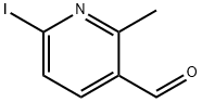 6-Iodo-2-methyl-pyridine-3-carbaldehyde Structure