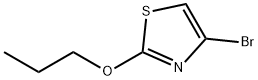 4-Bromo-2-(n-propoxy)thiazole,1289081-81-7,结构式