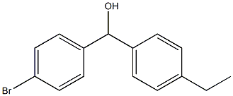 4-ブロモ-4'-エチルベンズヒドロール 化学構造式