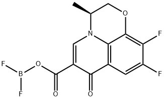 129306-33-8 (-) - (S)-9- FLIORO-2,3-二氢-3-甲基-7-氧代-7H-吡喃并[1,2,3-DE] [1,4]苯并恶嗪-6-羧酸二氟化硼络合物