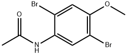 N-(2,5-二溴-4-甲氧基苯基)乙酰胺,129319-11-5,结构式