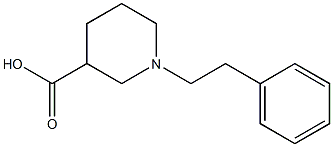 1-(2-phenylethyl)piperidine-3-carboxylic acid|1-苯乙基哌啶-3-羧酸