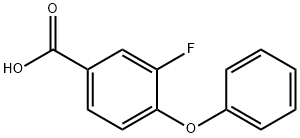 3-(4-FLUOROPHENOXY)BENZOIC ACID,129623-62-7,结构式