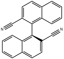 S-[1,1'-Binaphthalene]-2,2'-dicarbonitrile Struktur