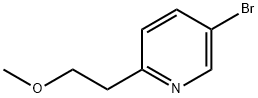 5-BROMO-2-(2-METHOXYETHYL)PYRIDINE Struktur