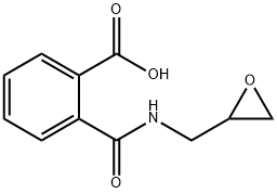 N-Oxiranylmethyl-phthalamic acid Structure