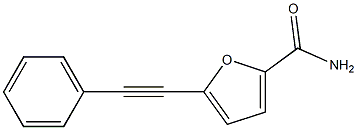 5-(2-phenylethynyl)furan-2-carboxamide