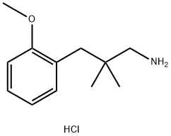 3-(2-Methoxyphenyl)-2,2-dimethylpropan-1-amine hydrochloride|1306603-68-8