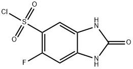 6-氟-2-羟基-1H-苯并[D]咪唑-5-磺酰氯 结构式
