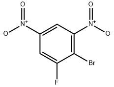 2-bromo-1-fluoro-3,5-dinitrobenzene Structure