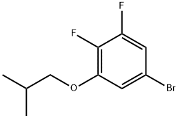 5-bromo-1,2-difluoro-3-(2-methylpropoxy)benzene Structure