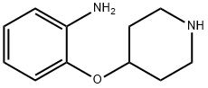 2-(Piperidin-4-yloxy)benzenamine Structure