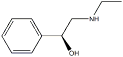 (S)-2-(ETHYLAMINO)-1-PHENYLETHANOL 结构式