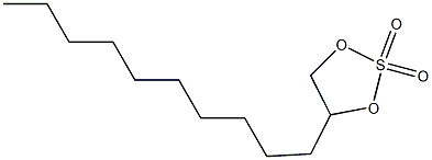 1,3,2-Dioxathiolane, 4-decyl-, 2,2-dioxide 结构式