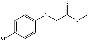 (4-氯苯基)甘氨酸甲酯 结构式