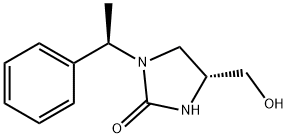 (R)-4-hydroxymethyl-1-((R)-1-phenylethyl)imidazolidine-2-one Structure