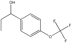1-[4-(trifluoromethoxy)phenyl]propan-1-ol Struktur