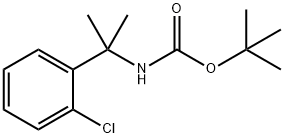 tert-Butyl N-[2-(2-chlorophenyl)propan-2-yl]carbamate|1322200-81-6