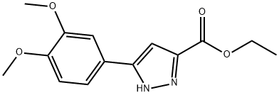 1326810-68-7 ethyl 5-(3,4-dimethoxyphenyl)-1H-pyrazole-3-carboxylate