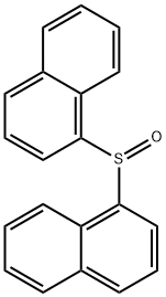 Naphthalene, 1,1'-sulfinylbis- Structure