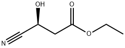 (S)-Ethyl 3-cyano-3-hydroxypropanoate Structure