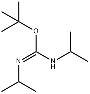 tert-butyl (E)-N,N'-diisopropylcarbamimidate Struktur