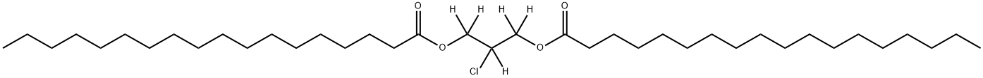 2-Chloro-1,3-propanediol-d5 Distearate Struktur