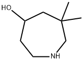 6,6-dimethyl-4-azepanol Struktur