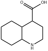 Decahydro-quinoline-4-carboxylic acid Structure