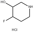 4-Fluoropiperidin-3-Ol Hydrochloride Structure