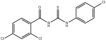 133476-39-8 2,4-dichloro-N-{[(4-chlorophenyl)amino]carbonothioyl}benzamide