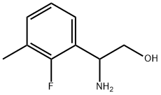 2-AMINO-2-(2-FLUORO-3-METHYLPHENYL)ETHAN-1-OL Structure