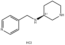 (S)-N-(Pyridin-4-ylmethyl)piperidin-3-amine trihydrochloride|1338222-11-9