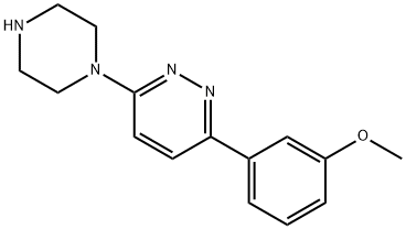 1338655-25-6 3-(3-メトキシフェニル)-6-(ピペラジン-1-イル)ピリダジン