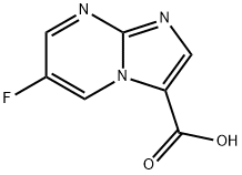 6-氟咪唑并[1,2-A]嘧啶-3-羧酸, 1339175-93-7, 结构式