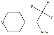 2,2,2-TRIFLUORO-1-(TETRAHYDRO-2H-PYRAN-4-YL)ETHANAMINE Structure