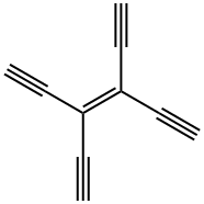 3-Hexene-1,5-diyne, 3,4-diethynyl- 结构式
