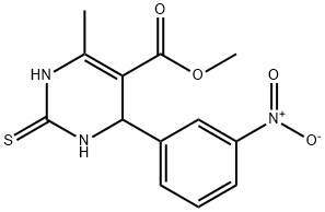 methyl 6-methyl-4-(3-nitrophenyl)-2-thioxo-1,2,3,4-tetrahydropyrimidine-5-carboxylate|