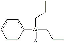 Arsine sulfide, phenyldipropyl-|