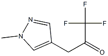 1,1,1-三氟-3-(1-甲基-1H-吡唑-4-基)丙-2-酮, 1342197-54-9, 结构式