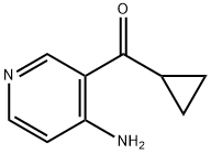 (4-Amino-pyridin-3-yl)-cyclopropyl-methanone Struktur