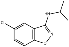 5-氯-N-异丙基苯并[D]异噁唑-3-胺,1344701-59-2,结构式