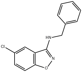 N-苄基-5-氯苯并[D]异噁唑-3-胺, 1344702-02-8, 结构式