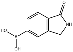 (1-Oxo-2,3-dihydro-1H-isoindol-5-yl)boronic acid Structure