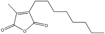 3-methyl-4-octylfuran-2,5-dione Structure