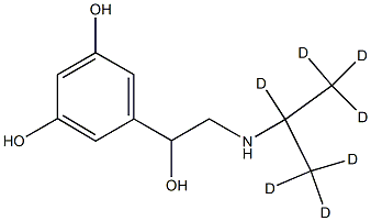1346601-49-7 5-[2-(1,1,1,2,3,3,3-heptadeuteriopropan-2-ylamino)-1-hydroxyethyl]benzene-1,3-diol