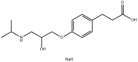 艾司洛尔-d7酸性钠盐 结构式
