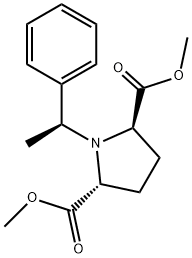 dimethyl (2R,5R)-1-[(1S)-1-phenylethyl]pyrrolidine-2,5-dicarboxylate