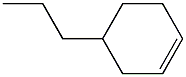 Cyclohexene, 4-propyl- Struktur
